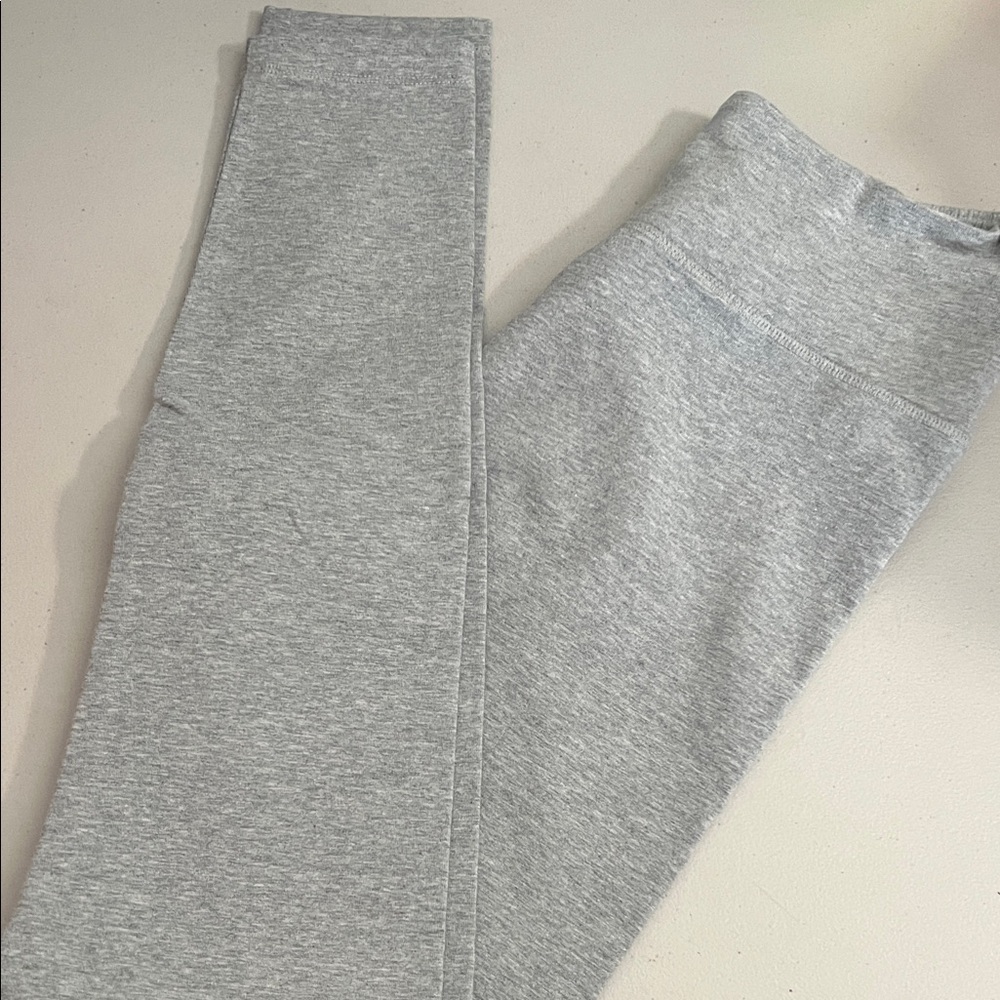 PINK Victoria's Secret Heather Gray Cotton Leggings